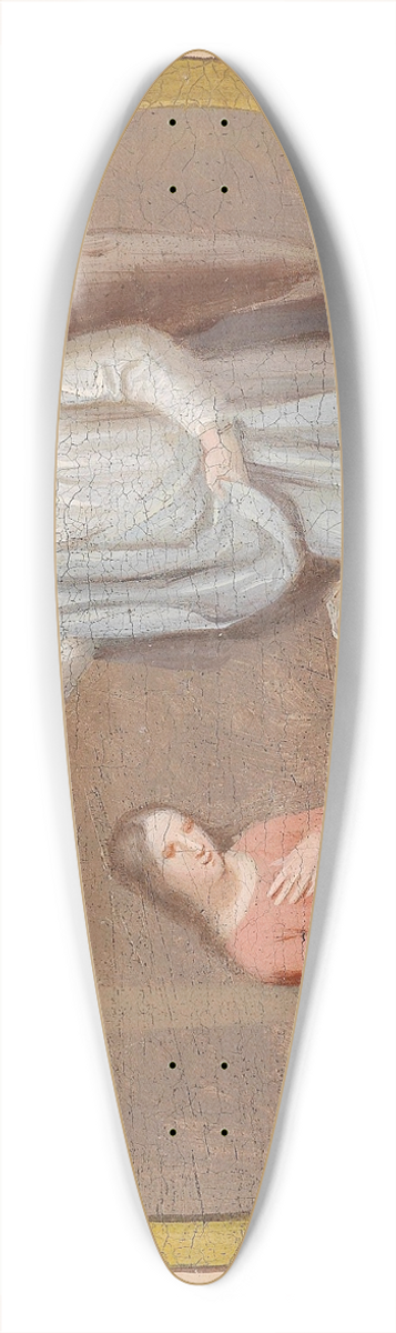 Josef Arnold the elder - Verkndigung 39.3 inch art pintail longboard deck