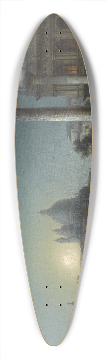 Josef Carl Berthold Pttner - Markusplatz 39.3 inch art pintail longboard deck