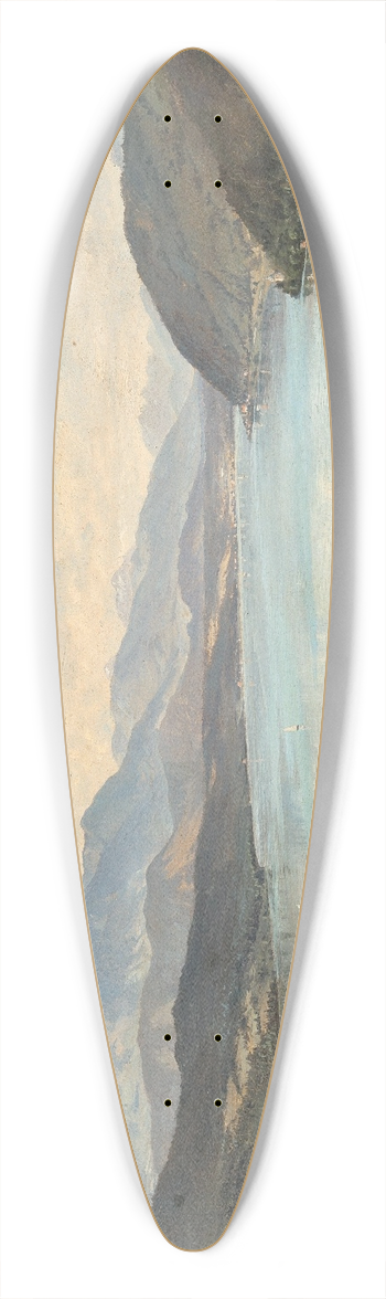 Josef Langl - Wrthersee, Blick von Prtschach gegen Velten 39.3 inch art pintail longboard deck