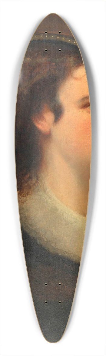 Josef Matthias Aigner - Charlotte Wolter als Maria Stuart 39.3 inch art pintail longboard deck