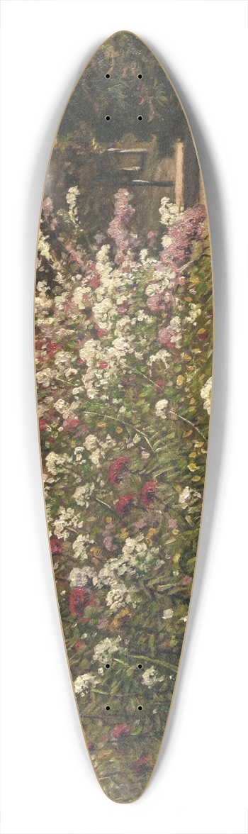 Josef Mayburger - Gartenmotiv am Nonnberg, Salzburg 39.3 inch art pintail longboard deck