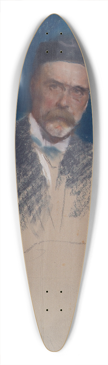 Josef Schretter - Arthur Graf von Enzenberg 39.3 inch art pintail longboard deck