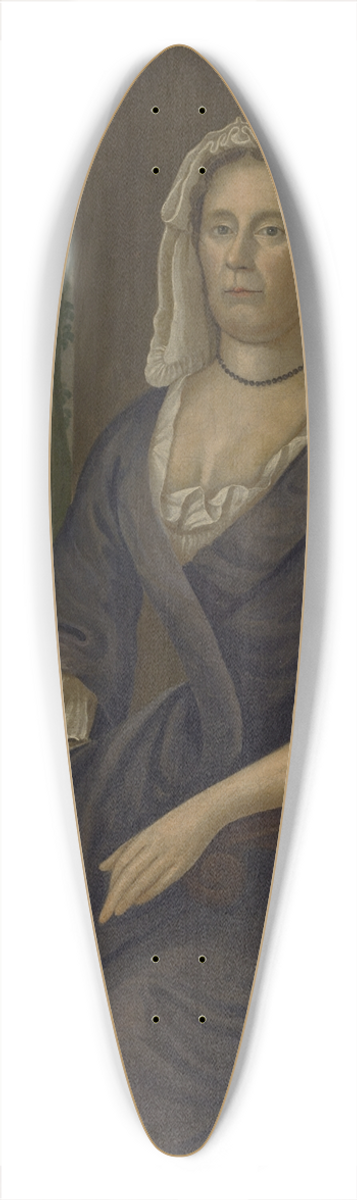 Joseph Badger - Mrs. Richard Kent (Hannah Gookin) 39.3 inch art pintail longboard deck