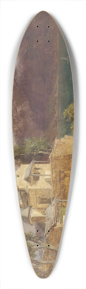 Joseph Brunner - Maria Loretto am Wrthersee 39.3 inch art pintail longboard deck