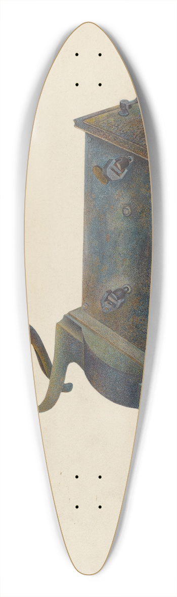 Joseph Cannella - Clock Jack 39.3 inch art pintail longboard deck
