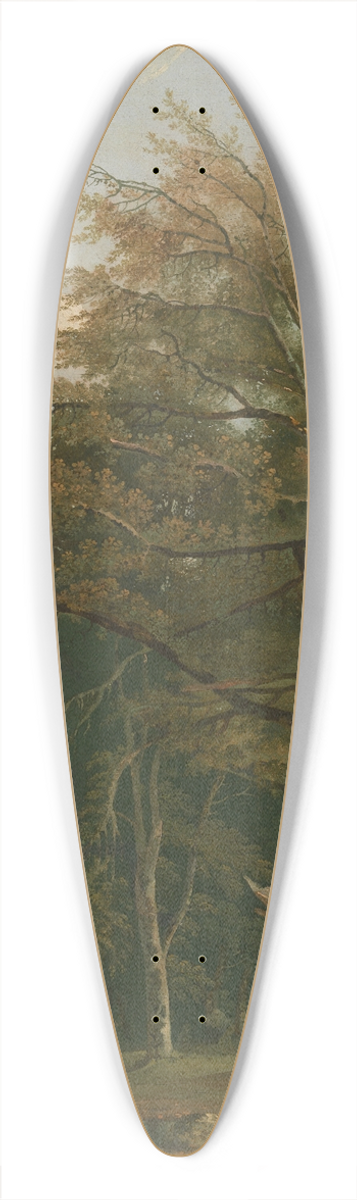 Joseph Farington - Trees in a Woodland Glade 39.3 inch art pintail longboard deck