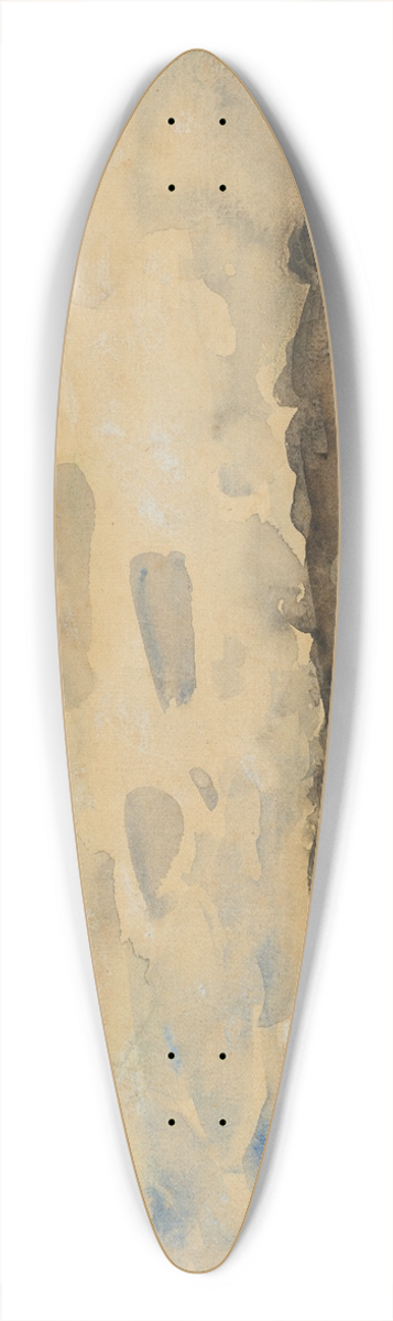 Joseph Frank Currier - Polling 39.3 inch art pintail longboard deck