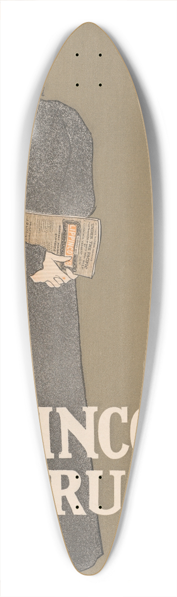 Joseph Gould - Lippincotts February 39.3 inch art pintail longboard deck