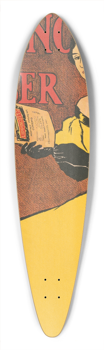 Joseph Gould - Lippincotts October 39.3 inch art pintail longboard deck