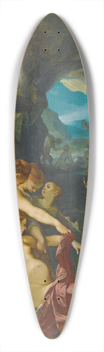 Joseph Heintz The Elder - Diana And Callisto 39.3 inch art pintail longboard deck