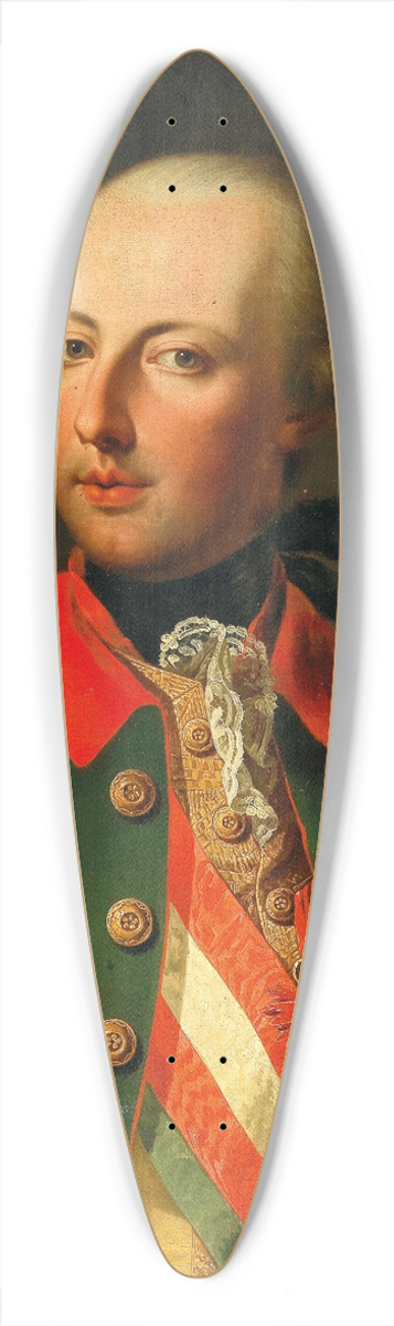 Joseph Hickel - Portrait Of Emperor Joseph Ii (17411790) 39.3 inch art pintail longboard deck