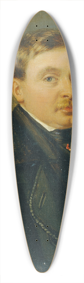 Joseph Lavos - Der Maler Josef Feid 39.3 inch art pintail longboard deck