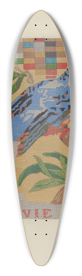 Joseph L. Boyd - Sampler 39.3 inch art pintail longboard deck