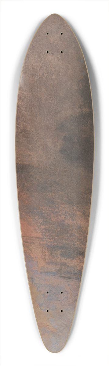 Joseph Mallord William Turner - Luxembourg 39.3 inch art pintail longboard deck
