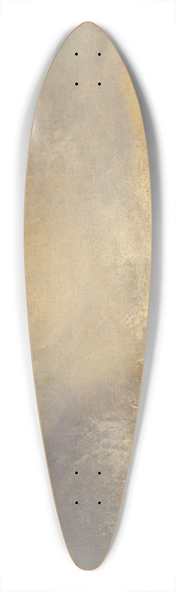 Joseph Mallord William Turner - Stormy Sea Breaking on a Shore 39.3 inch art pintail longboard deck