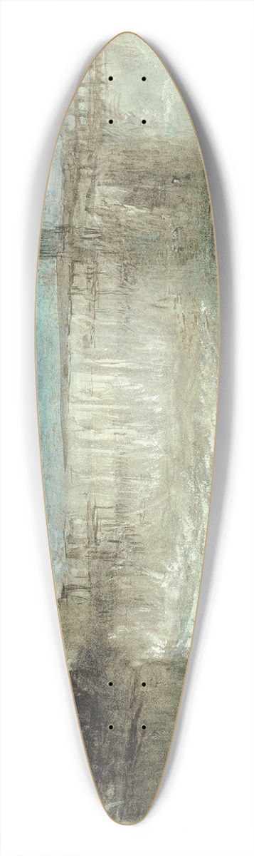 Joseph Mallord William Turner - View of Lucerne 39.3 inch art pintail longboard deck