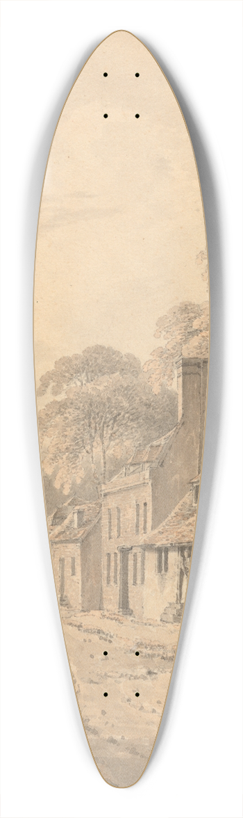 Joseph Powell - Exeter Gate, Harnham Road, Salisbury 39.3 inch art pintail longboard deck