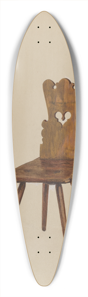 Joseph Rothenberg - Side Chair 39.3 inch art pintail longboard deck