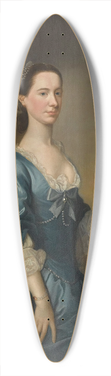 Joseph Samuel Webster - Portrait of Mrs Hannah Maria Edmunds,Ne Offley 39.3 inch art pintail longboard deck
