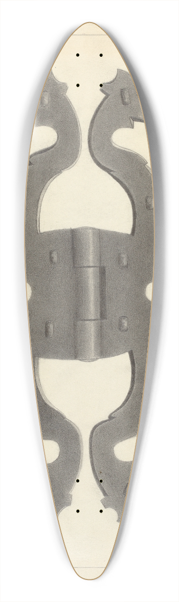 Joseph Stonefield - Hinge 39.3 inch art pintail longboard deck