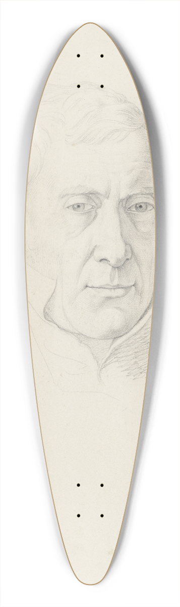 Joseph von Fhrich - Principe Massimiliano Massimi 39.3 inch art pintail longboard deck