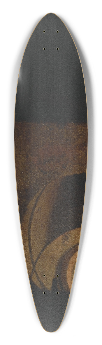 Joseph Wright of Derby - The Prisoner 39.3 inch art pintail longboard deck