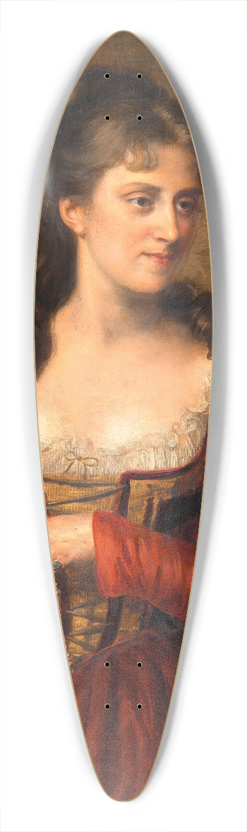 Joszef Kiss - Josefine Domhart (erste Frau Otto Wagners) 39.3 inch art pintail longboard deck