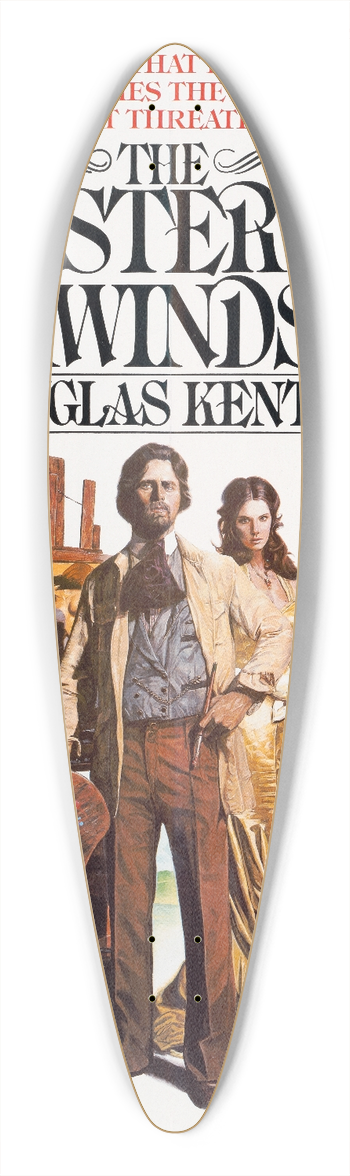 Jove - The master of Oakwindsor 39.3 inch art pintail longboard deck