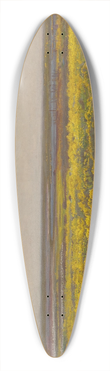 Jozef Chelmonski - Cowslips 39.3 inch art pintail longboard deck