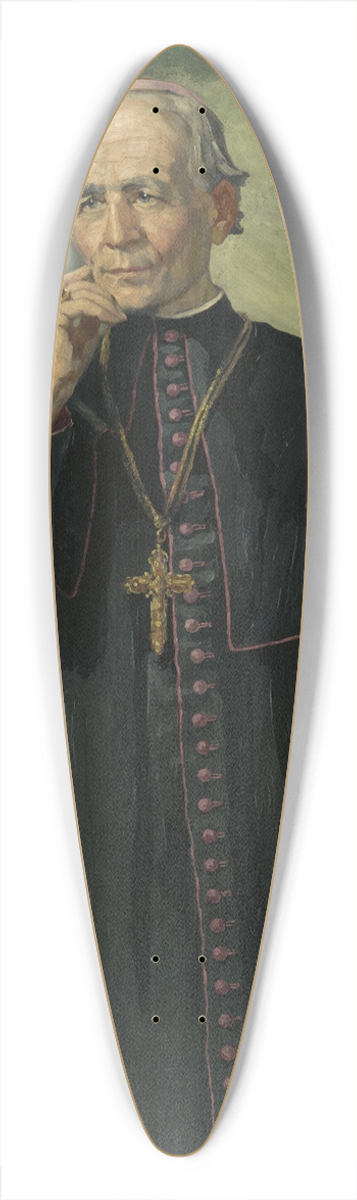 Jozef Hanula - Andrej Hlinka 39.3 inch art pintail longboard deck