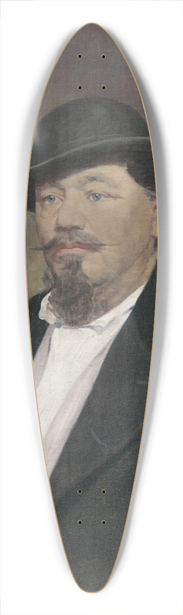 Jozef Hanula - Schertl Vincze 39.3 inch art pintail longboard deck