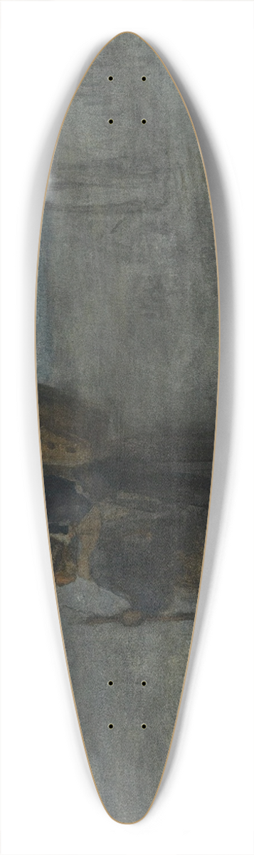 Jozef Israls - Homeward bound 39.3 inch art pintail longboard deck