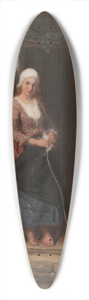 Jozef Israls - Reverie 39.3 inch art pintail longboard deck