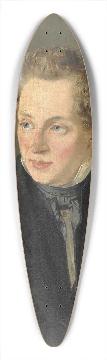 Jrgen Roed - Portrt af justitsrd Jacob Rasmus Damkier 39.3 inch art pintail longboard deck