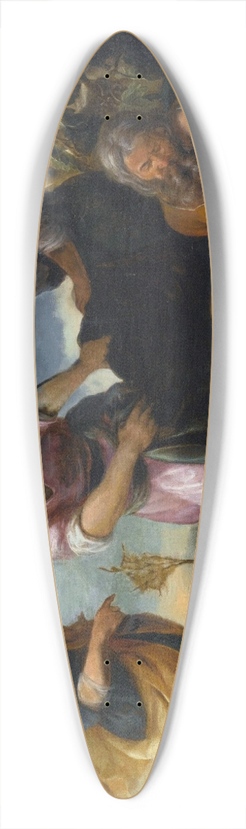 Juan Antonio De Frias y Escalante - The Drunkenness Of Noah 39.3 inch art pintail longboard deck