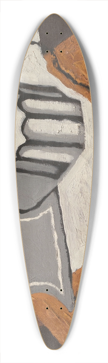 Juan Gris - Le gobelet 39.3 inch art pintail longboard deck