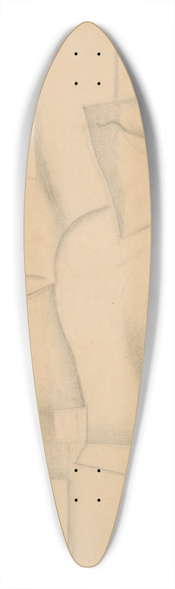 Juan Gris - Nature morte  la cruche 39.3 inch art pintail longboard deck