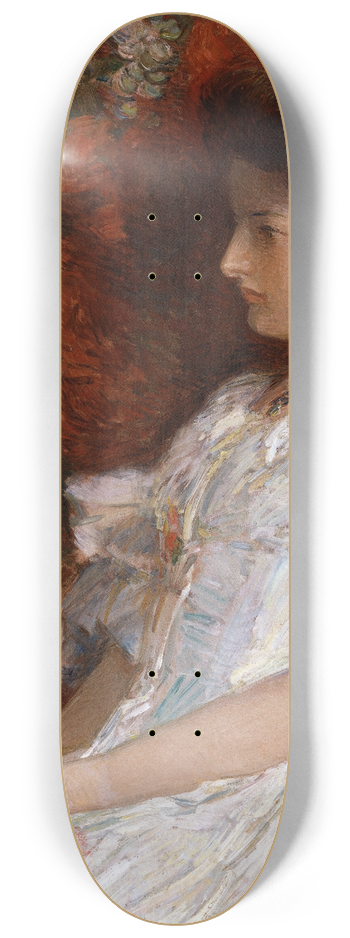 Childe Hassam - The Victorian Chair 8.25 inch art skate deck
