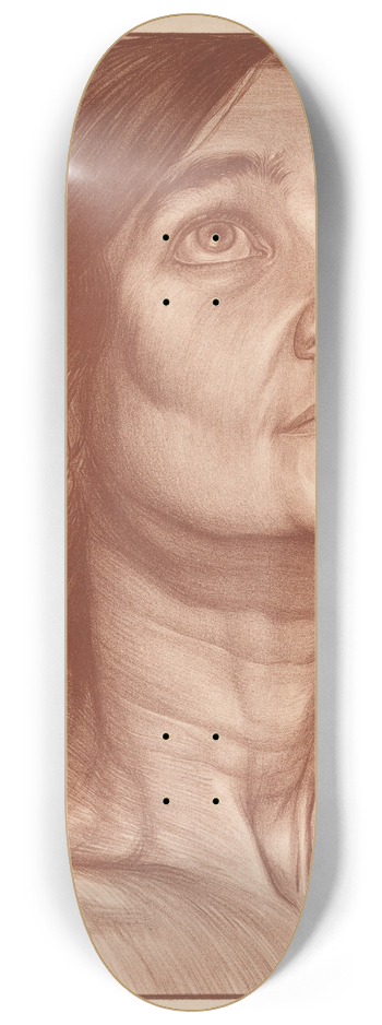 Chris Lebeau - Portret van een vrouw 8.25 inch art skate deck
