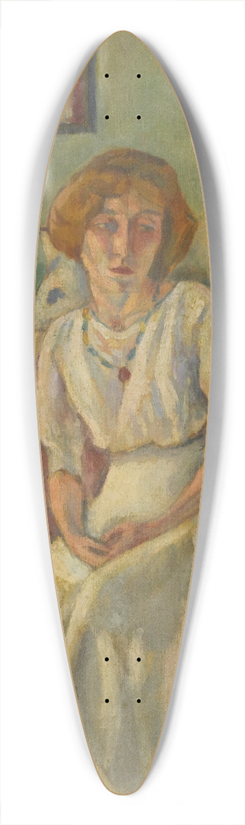 Jules Pascin - Hermine David  latelier 39.3 inch art pintail longboard deck