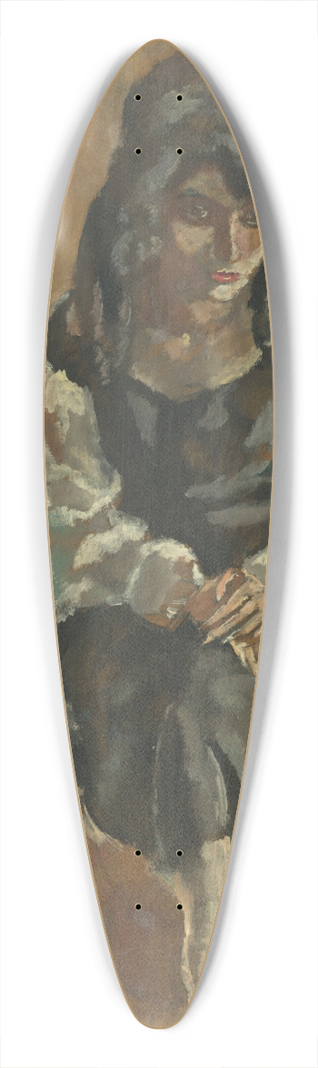 Jules Pascin - La Princesse persane 39.3 inch art pintail longboard deck