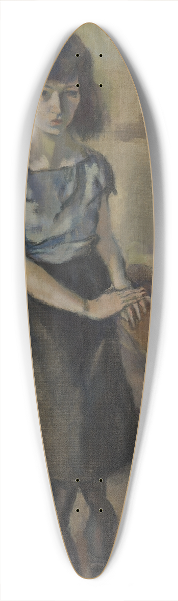 Jules Pascin - Portrait dune femme debout 39.3 inch art pintail longboard deck