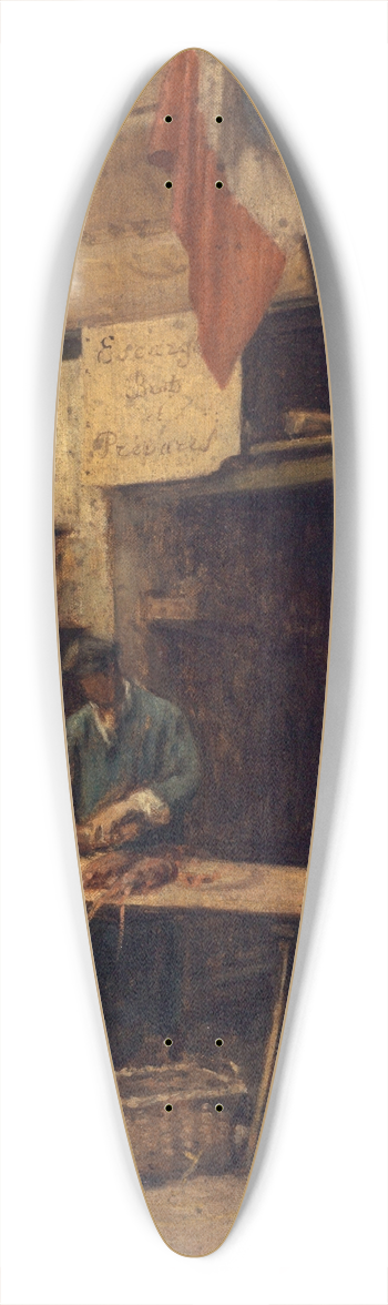 Jules Richomme - Le marchand dcrevisses 39.3 inch art pintail longboard deck