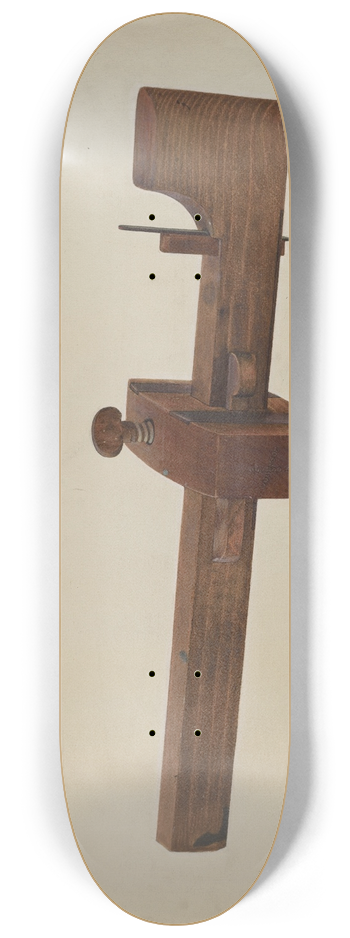 Chris Makrenos - Tool Gauge 8.25 inch art skate deck