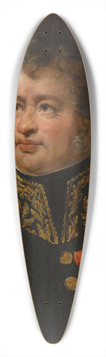 Julie Hugo - Le gnral Joseph-Leopold Sigisbert Hugo 39.3 inch art pintail longboard deck
