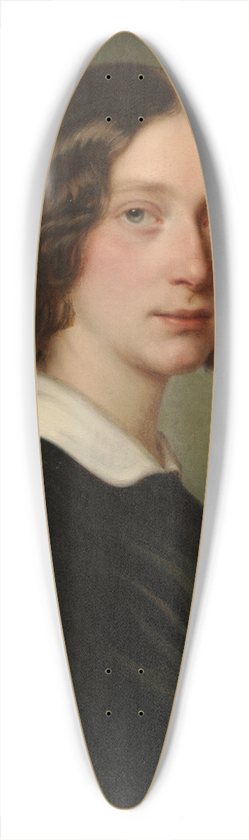 Julie Wilhelmine Hagen-Schwarz - Portrait Marie Berger-Lattner (Keller) 39.3 inch art pintail longboard deck