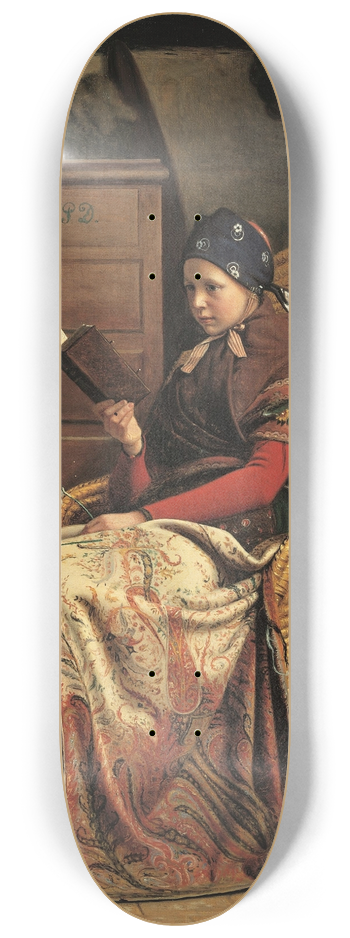 Christen Dalsgaard - In a pine wood. Study 8.25 inch art skate deck