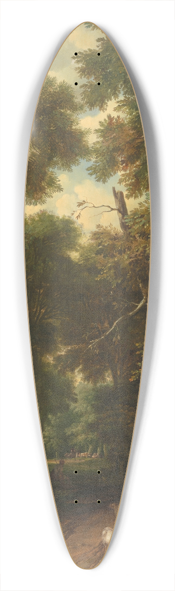 Jurriaan Andriessen - Arcadisch landschap met musicerende en dansende herders 39.3 inch art pintail longboard deck