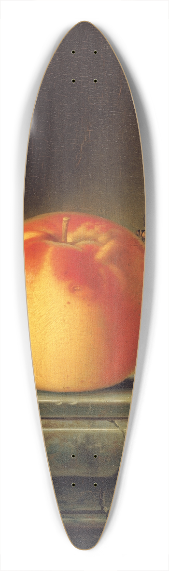 Justus Juncker - Still Life With Apple And Insects 39.3 inch art pintail longboard deck