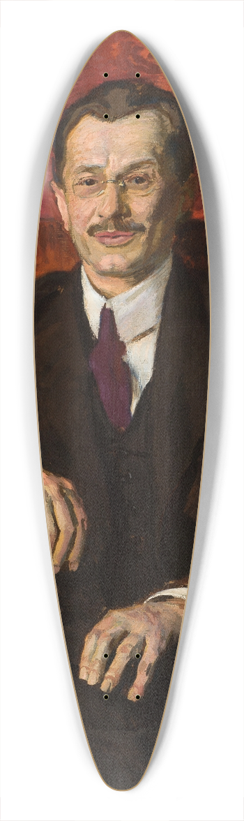 Jzef Mehoffer - Portrait of Stanisaw omiski 39.3 inch art pintail longboard deck